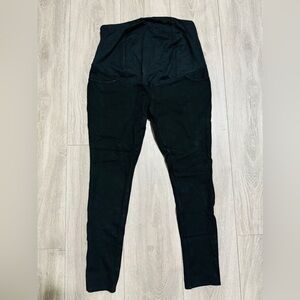 Isabel Maternity Black Stretchy Skinny‎ Casual Leggings Size Small